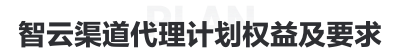 智云渠道代理计划权益及要求